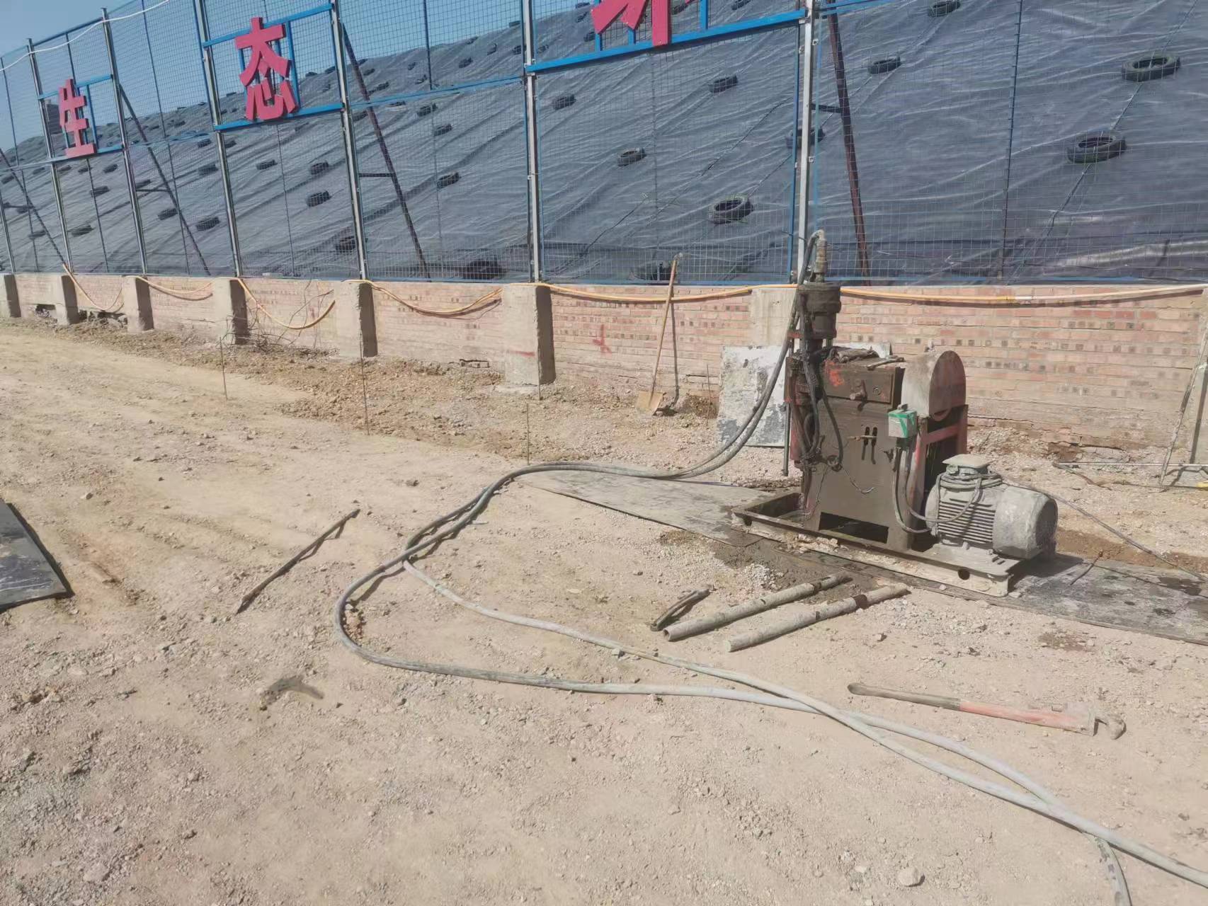 畜禽良种场双液注浆