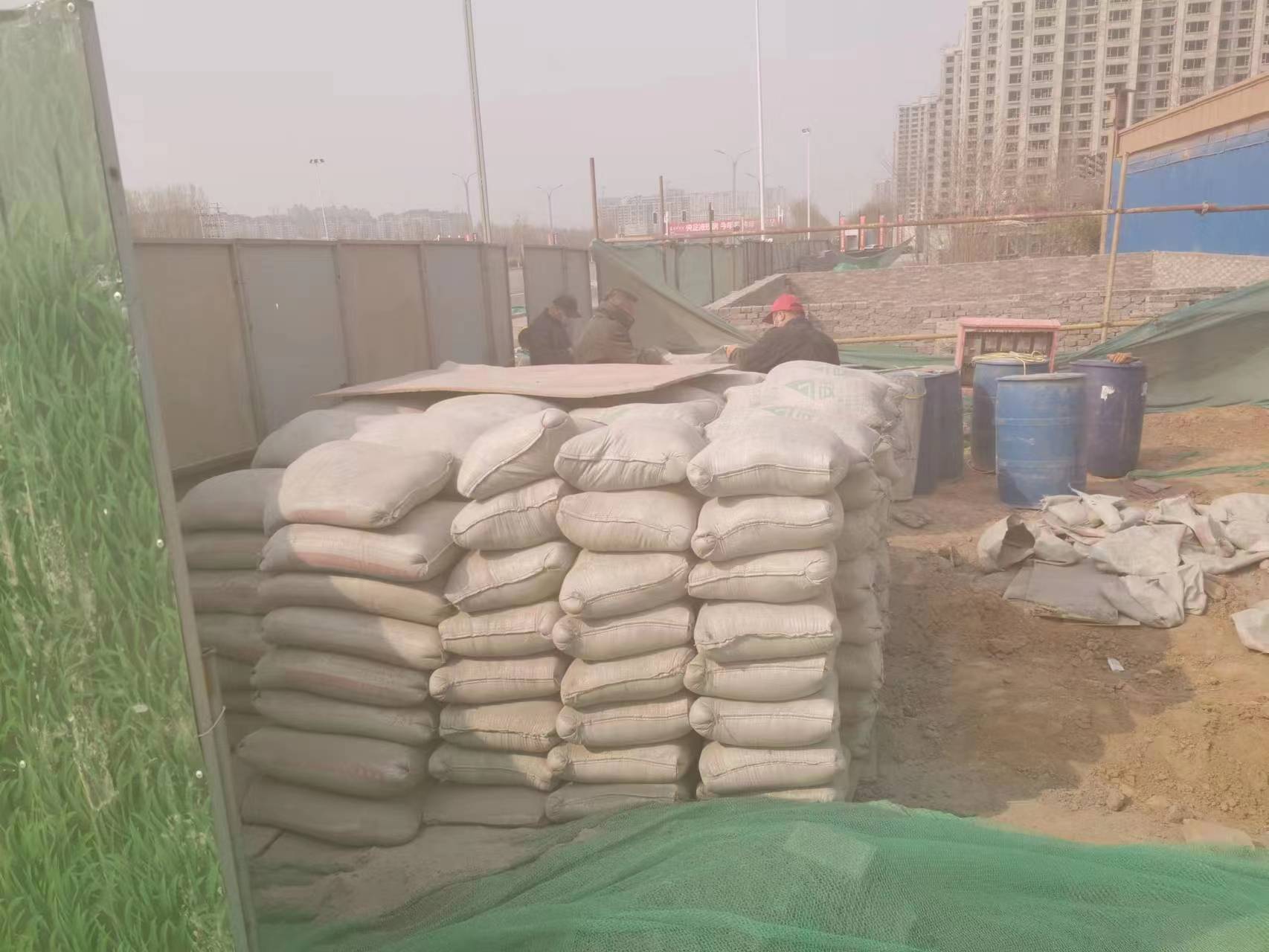 畜禽良种场水泥注浆